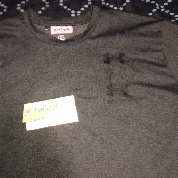 palm angels under armour t shirt